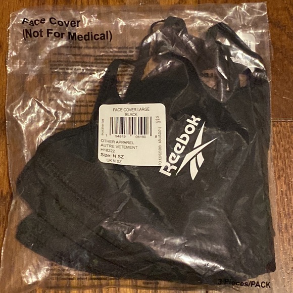Reebox Face Covering Mask - Picture 2 of 2
